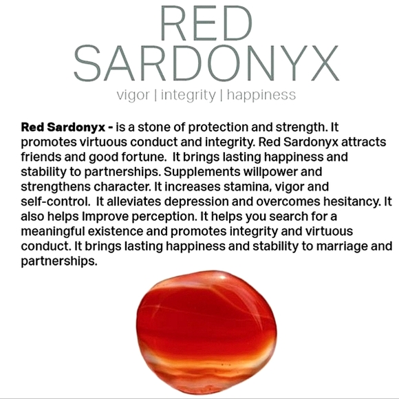 Sardonyx Point Crystal Gemstone Two Tone Colors with Large Beautiful Banding - Picture 17 of 17